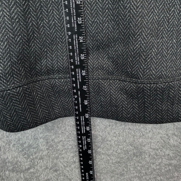 Jeremiah Mens XL Herringbone 1/4 Zip Pullover Sweatshirt Gray Blue Long Sleeve - Picture 6 of 9